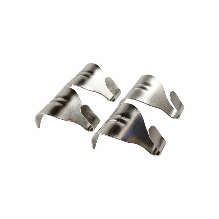 Everhang 10kg Nickel Plated Picture Hanging Moulding Hook - 4 Pack