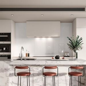 Vistelle 2600 x 760 x 4mm Salt High Gloss Acrylic Splashback