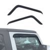 AUSGO Luxury Weather Shields for Jeep Wrangler JK Series 2Door 2007-2018 Weathershields Window Visors Wind Deflectors