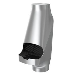 Marley Titanium Downpipe Curve Leaf Diverter