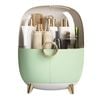 SOGA Makeup Storage Organiser Green Transparent Countertop with Lid