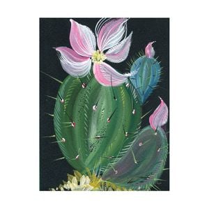 Artey | Cactus I - Stretched Canvas - Stretched Canvas - 120 x 160cm