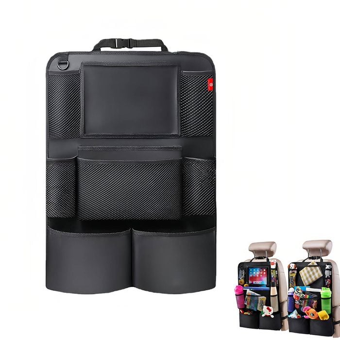 Catzon Car Seat Storage Bag 9 Pocket Storage Travel Road Trip Essentials
