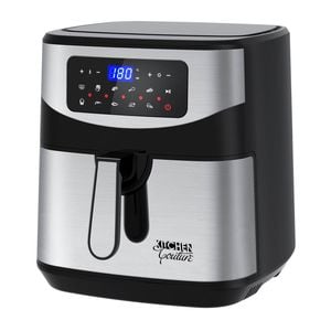 Kitchen Couture 12 Litre Air Fryer Multifunctional Lcd One Touch Display Silver
