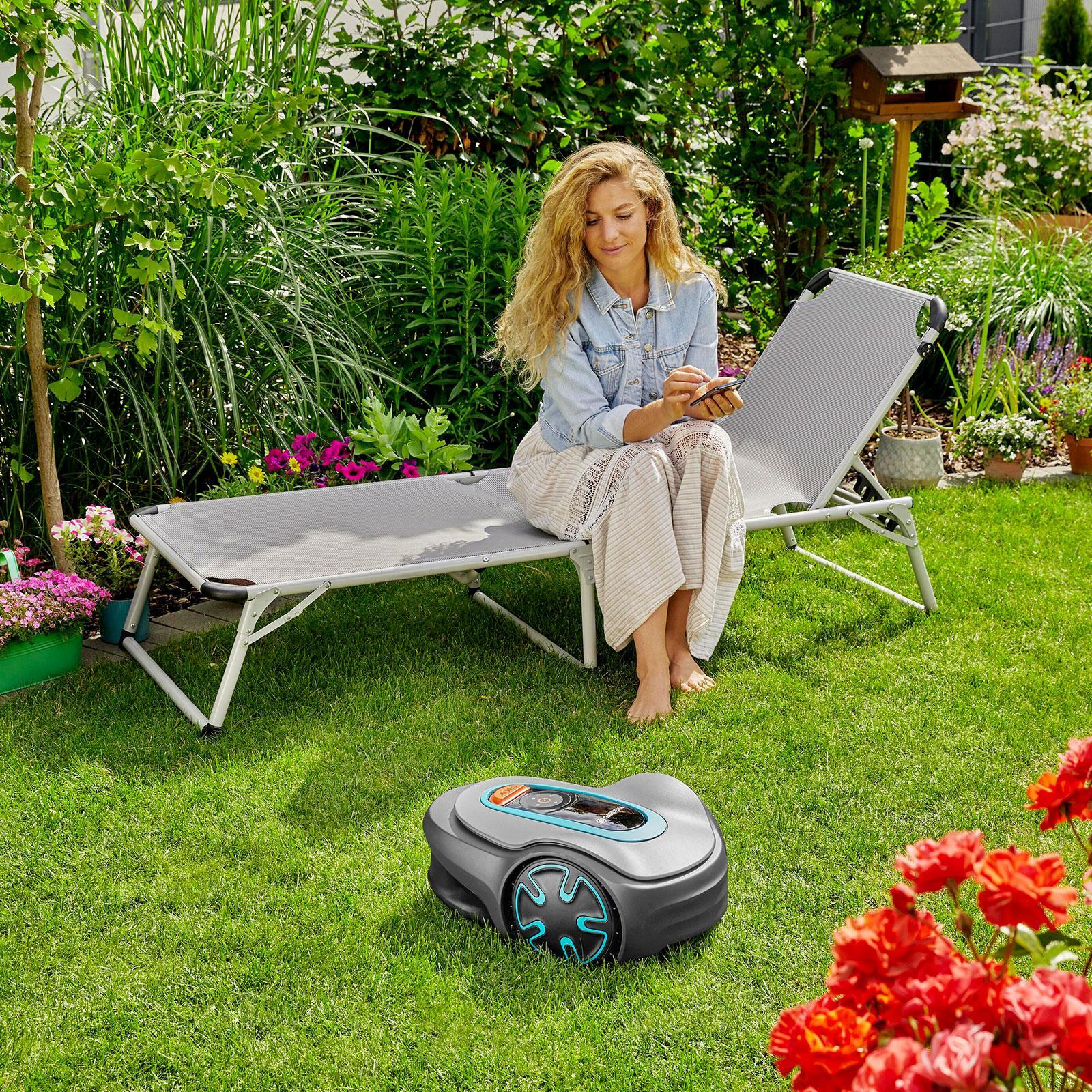 Gardena Sileno Minimo 250 Robotic Lawnmower Bunnings Australia