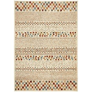 The Rug Connection Scholar 431 Beige 400x300cm - Extra Extra Large Tribal Pet Friendly Indoor Floor Rug