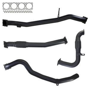 Ignite Exhausts Turbo Back For Nissan Gu Patrol 3l Coil Spring Ute 3" Cat & Pipe 409 Stainless Steel