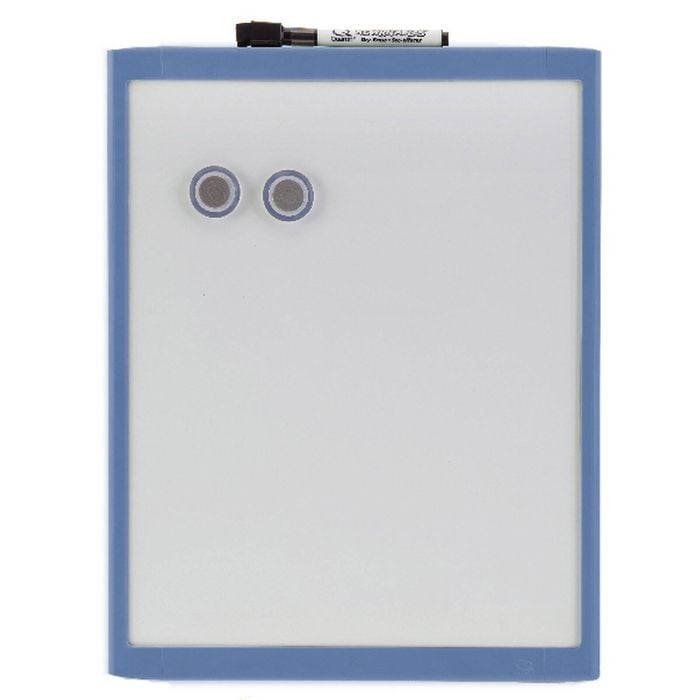 Quartet Basics Dry-erase Board 28x36cm Whiteboard W/ Marker/magnets Assorted