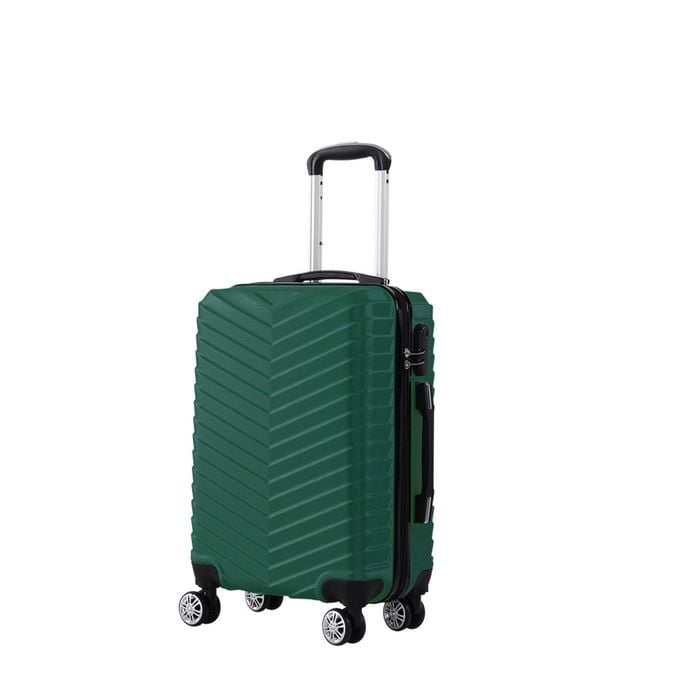Slimbridge "20"" ABS Carry On Luggage Green Colour"