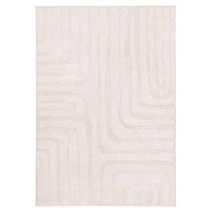 Loopsie-230cm X 160cm-noto Ivory Striped Rug