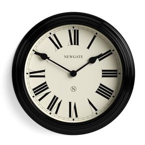 Newgate Notting Hill Wall Clock-black