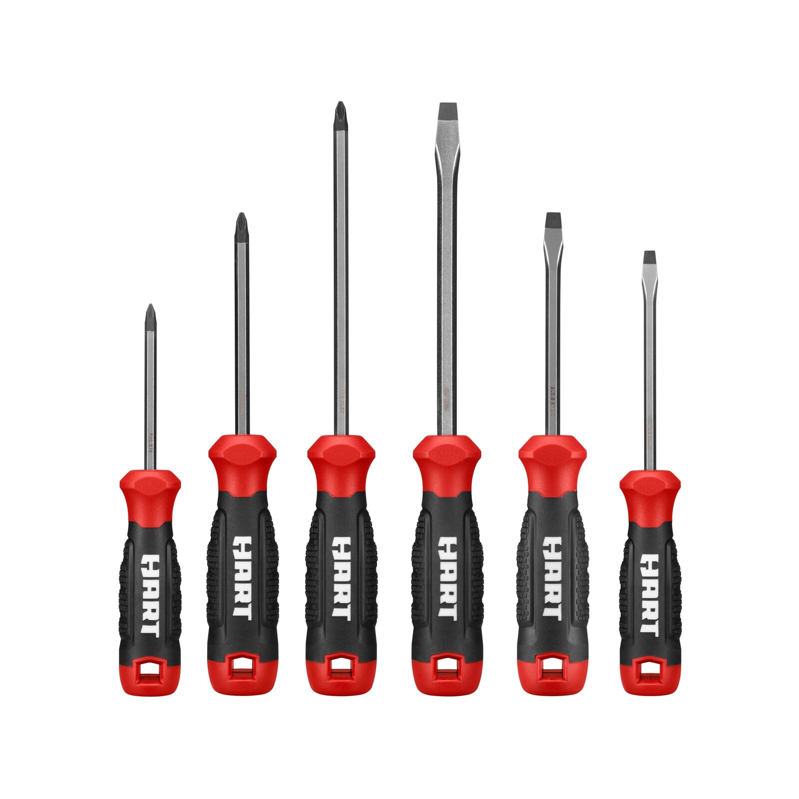 Hart 6-Piece Wrench-Ready Screwdriver Set product image