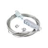 Sunrise Brake Cable Kit 8m Brake Cable With Adjuster & 2 Clips - Bck