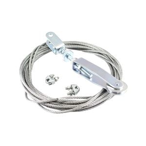 Sunrise Brake Cable Kit 8m Brake Cable With Adjuster & 2 Clips - Bck