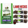 GREENIES Original Large 340g + Blackdog Lamb Necks 3 Pack | Large Dog Treat Pack