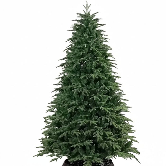 PE+PVC Artificial Christmas Tree with LED Lights