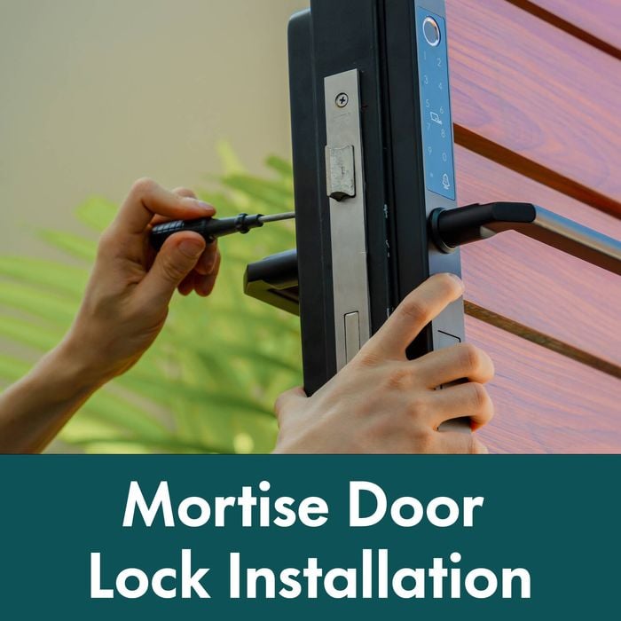 Door Lock Installation Mortise 