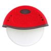 Dexas Silicone 20cm Pizza Cutter Roller Round - Red