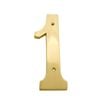 Sandleford 150mm Brass House Number 1