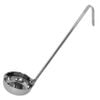 Vogue Flat Bottom Ladle Stainless Steel 112ml Commercial Kitchen Utensil