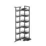 Kaboodle 450mm Swing Pantry Pullout 6 Tier Solid Shelf