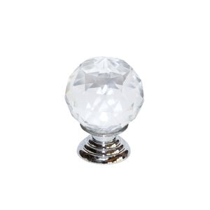 Taskmaster 25mm Crystal Cabinet Knob