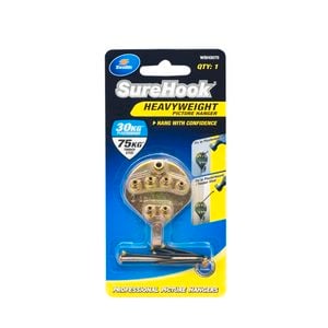 Zenith 30 / 75kg Zinc Plated SureHook Heavy Weight Picture Hanger