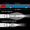 Elinz 31" inch LED Light Bar 3 Rows Work Driving FLOOD SPOT COMBO Offroad 4WD - Philips | 31" | Triple Rows
