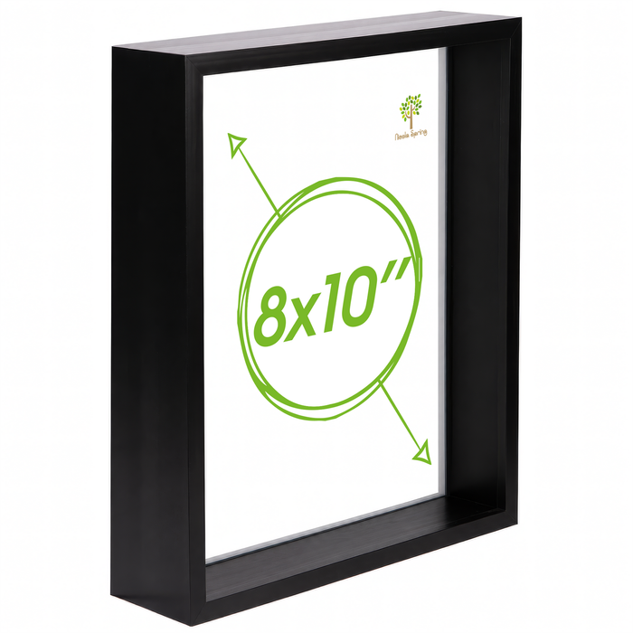 Nicola Spring 3d Deep Box Photo Frame - 8 X 10"