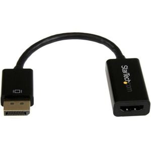 Startech.com Displayport To Hdmi Adapter, 4k 30hz Active Dp To Hdmi Video Converter, Ultra Hd Dp 1.2 To Hdmi