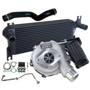 Upgrade Billet Turbo Charger With 106mm Intercooler & Hose And Genuine Oil Feed Pipe For Ford Ranger 3.2l 2011-2015