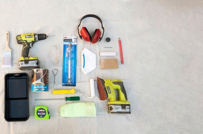 Tools and materials required to complete this project