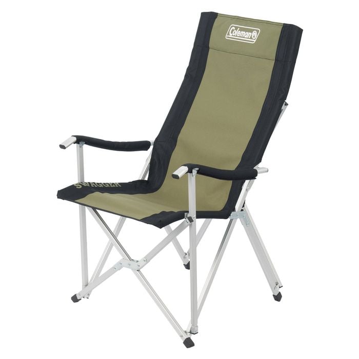Coleman Green/Black Swagger Aluminum Sling Chair