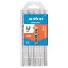 Sutton Tools 8 x 150mm Masonry Drill Set - 5 Pack