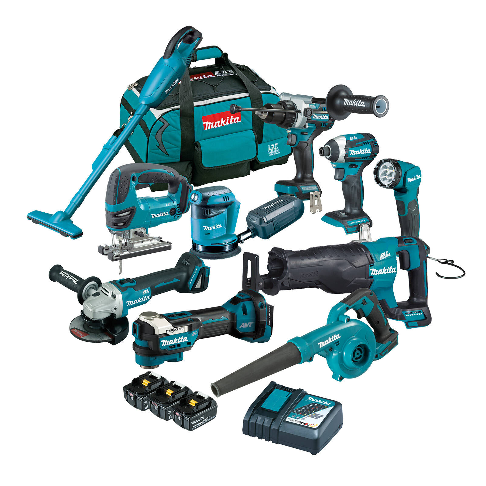 Makita 3 piece combo kit bunnings sale