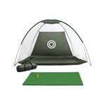 Everfit 3M Golf Practice Net And Training Mat- GREY