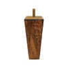 Adoored 53-40x150mm Square Rustic Tapered Wooden Leg