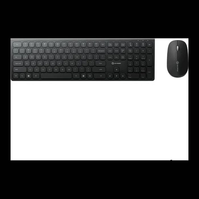 Alogic Echelon Usb-c Wireless Mouse And Keyboard - Black [askbt3wc]