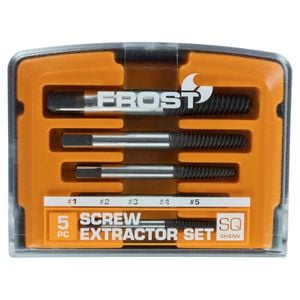Frost #1-5 5 Piece Screw Extractor Set