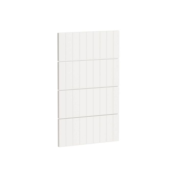 Kaboodle 450mm Vanilla Essence V-Groove 4 Drawer Panels