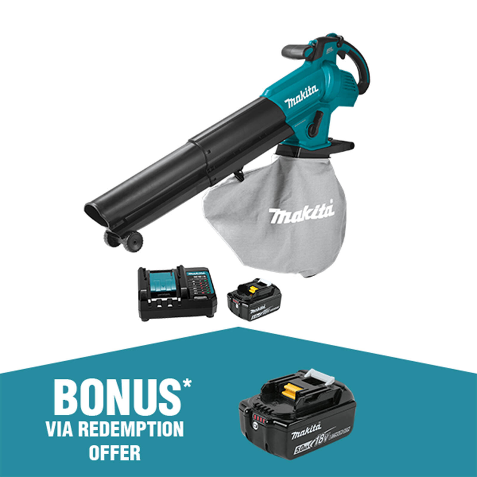 Bunnings Makita 18V LXT 5.0Ah Brushless Blower Vacuum Kit PriceGrabber