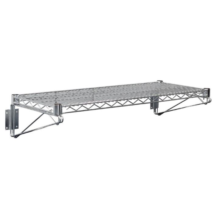 Vogue Steel Wire Wall Shelf Kitchen Storage 1220mm