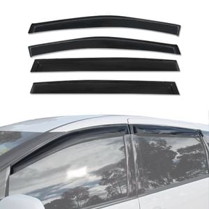 AUSGO Weather Shields For Toyota Estima 2006-2019 Weathershields Window Visors Wind Deflectors