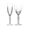RCR Crystal Orchestra Cut Glass Wine Glasses and Champagne Flutes - 290ml, 200ml - 12pc Set