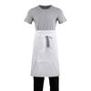Whites Classic Chefs Clothing Bistro Apron Polycotton With Pocket White Commercial Kitchen Hospitality Wear