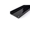 Grates 2 Go 1000mm Black Modular Shower Drain Base Channel