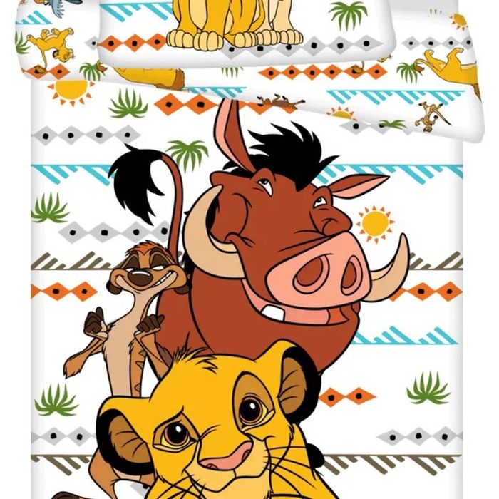 Disney The Lion King Africa Cotton Quilt Cover Set - Single Bed Size