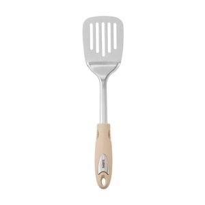 Scullery Kolori Stainless Steel Slotted Turner - Beige