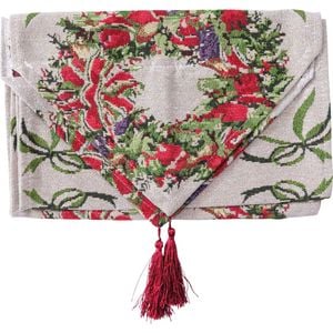 LVD 34x180cm Polyester Wreath Christmas Table Runner Home/Kitchenware Decor
