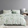CleverPolly 100% Microfibre Reversible Quilt Cover Set – Ultra Soft, Durable & Easy-Care with Zipper Closure - Sandy - Double